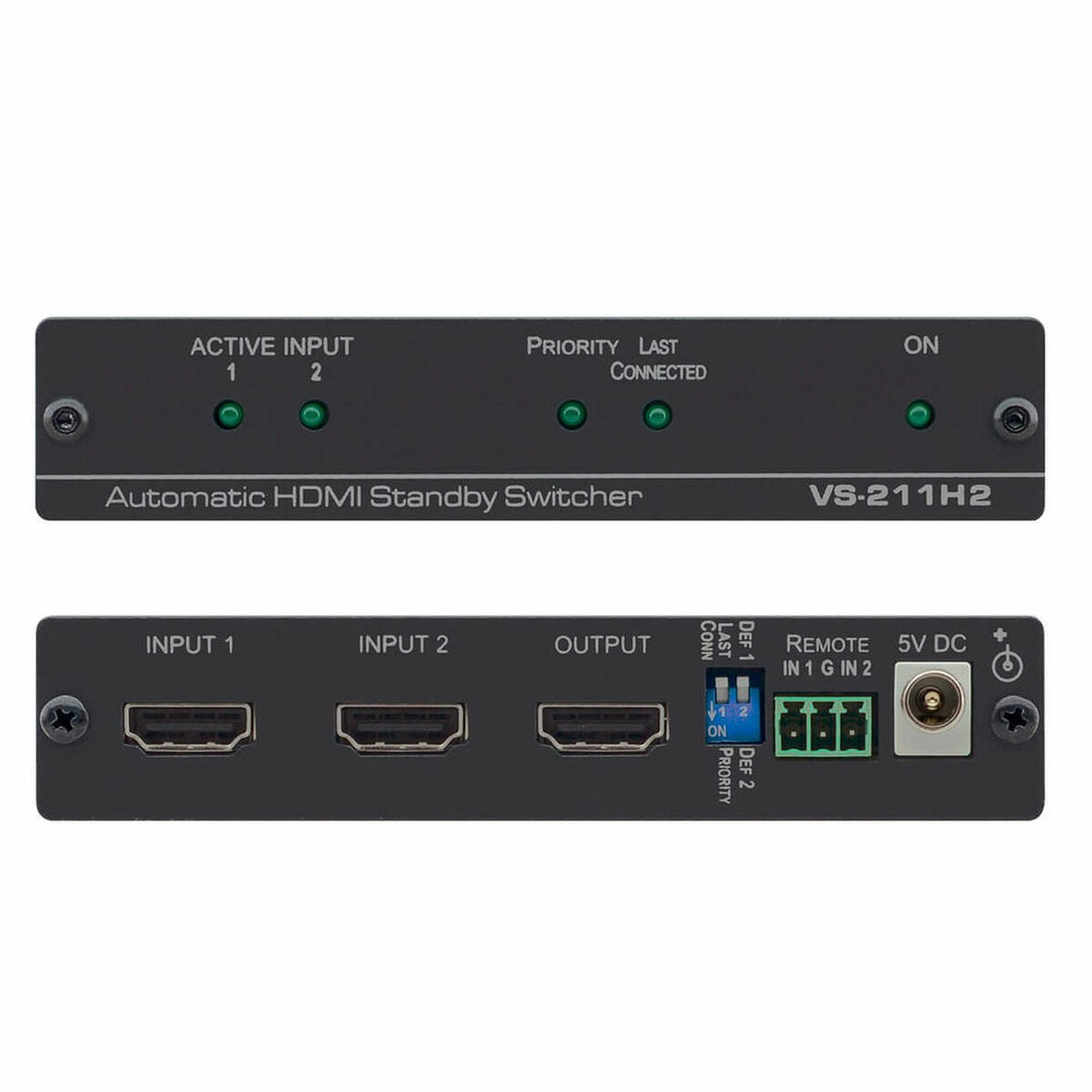 Kramer 2:1 UHD low-cost auto switcher