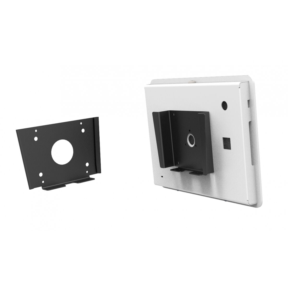 Wall Mount Bracket w/Cable Management Bl