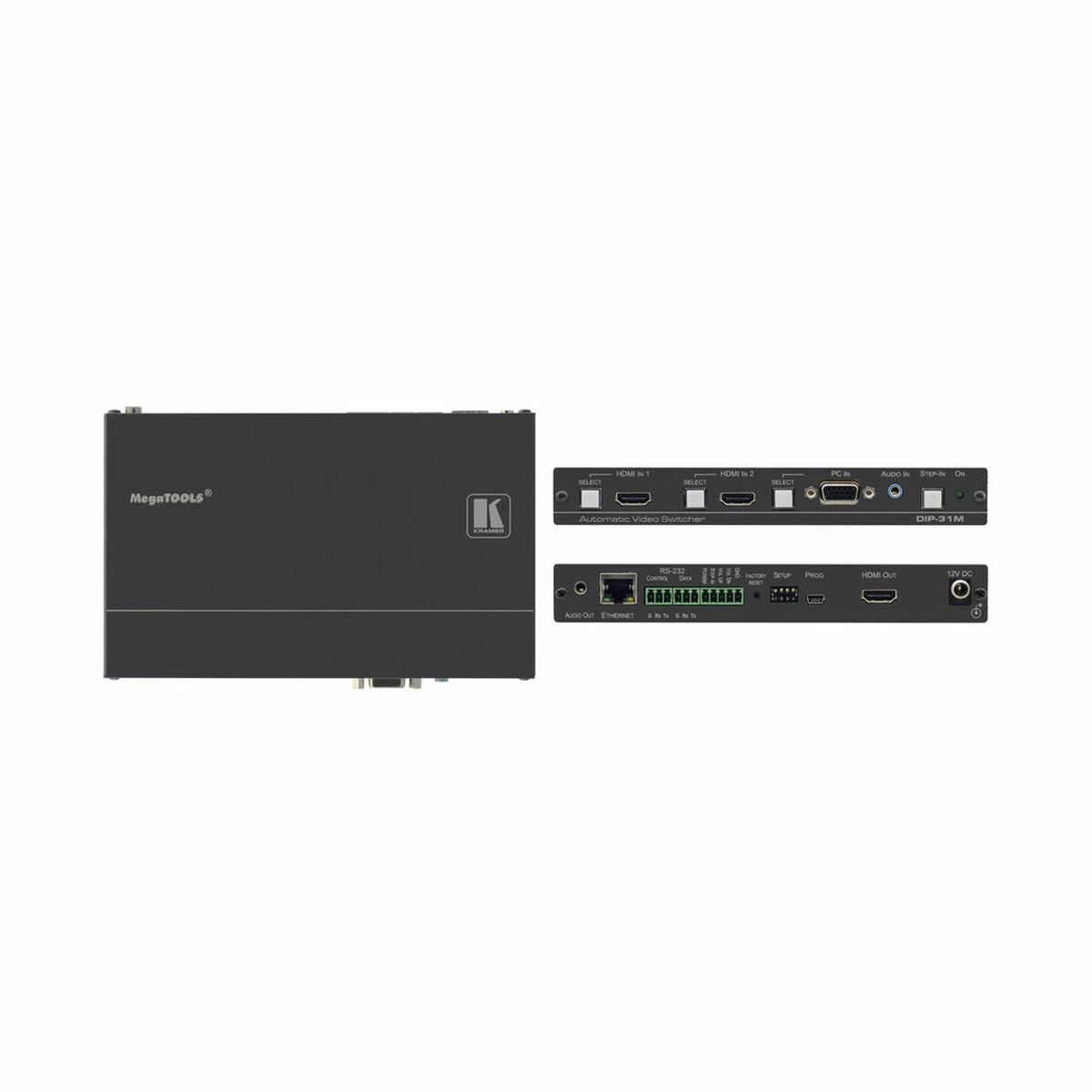 Kramer 4K UHD HDMI & Computer Graphics Automatic Video Switcher