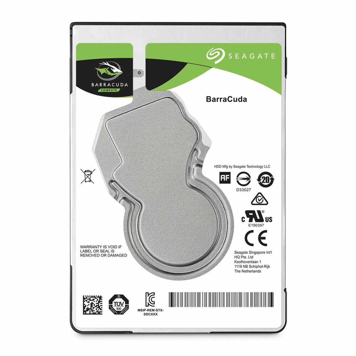 SEAGATE Barracuda 5TB HDD SATA 6Gb/s 5400rpm 2.5inch 15mm height 128Mb cache BLK