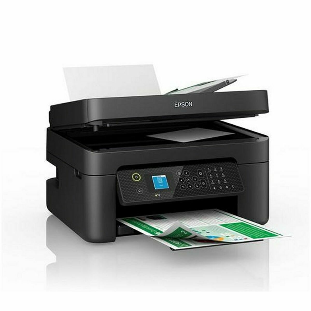 EPSON WorkForce WF-2930DWF MFP colour ink-jet 216x297mm A4 10ppm print 100 sheets USB 2.0 Wi-Fi