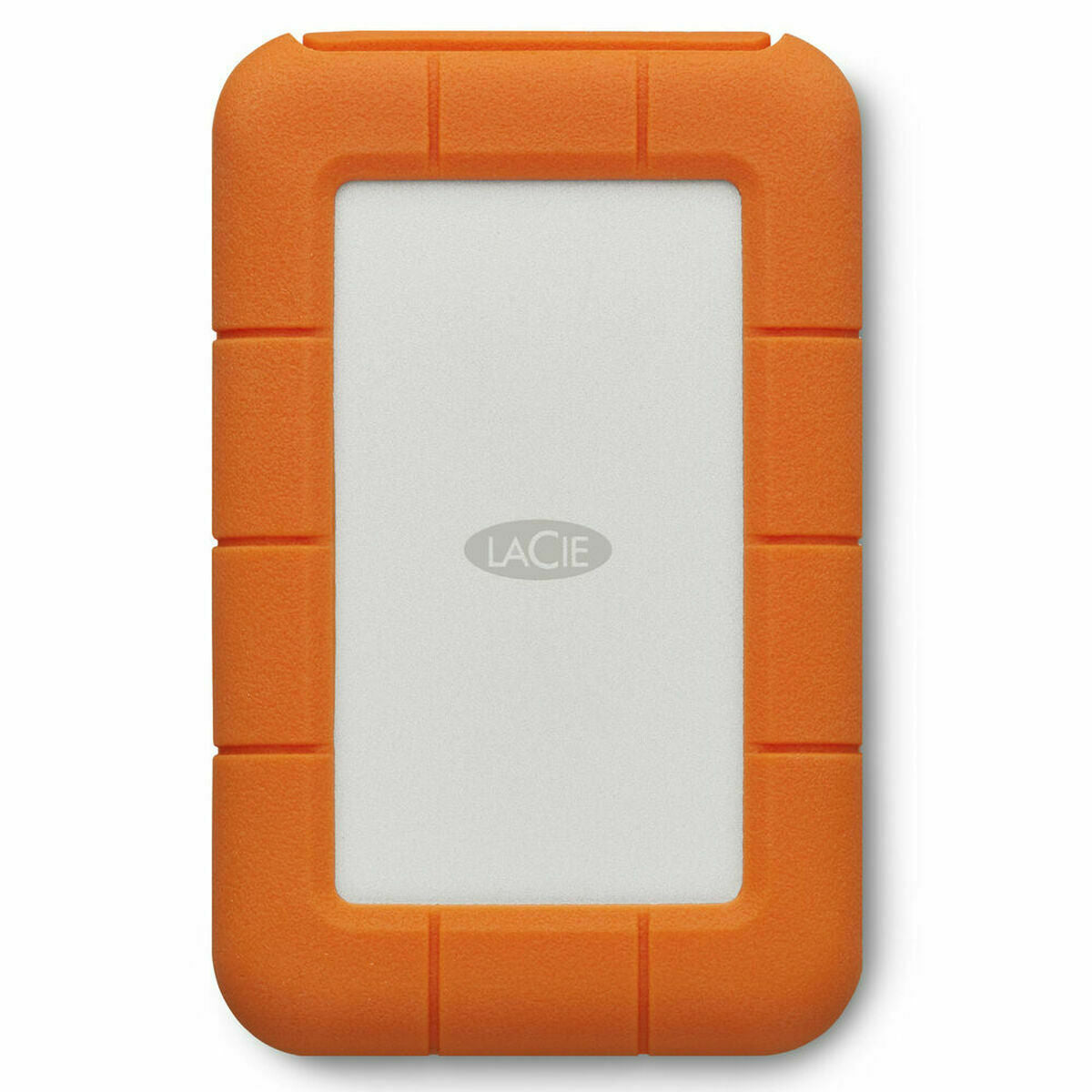 LACIE RUGGED 5TB USB-C USB3.0 Drop- crush- and rain-resistant for all-terrain use orange