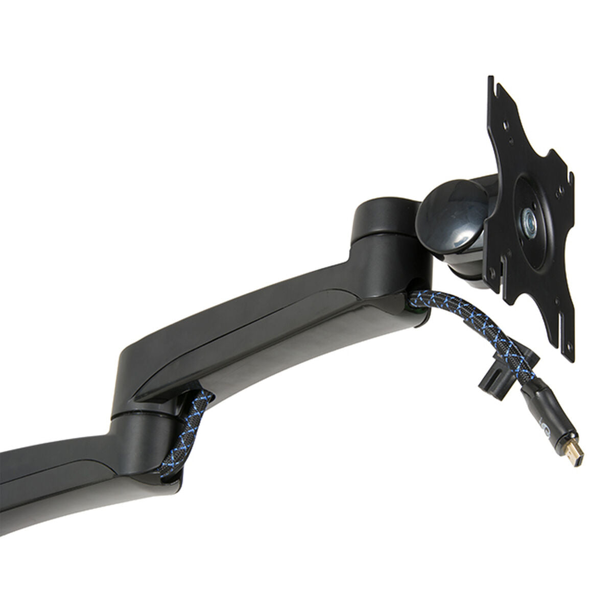 Flat Screen Desk Mount with Double Arm