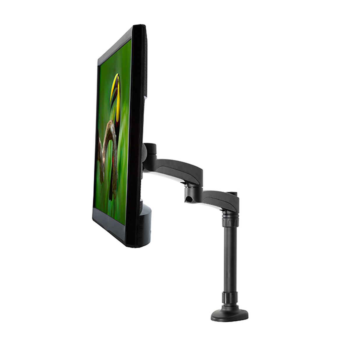 Flat Screen Desk Mount with Double Arm