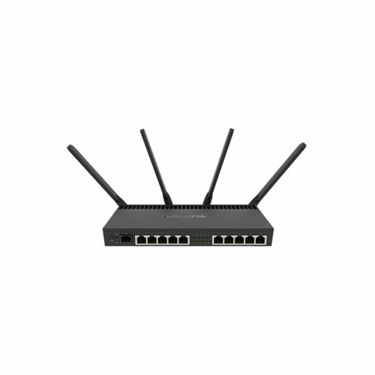 MikroTik RB4011iGS+5HacQ2HnD-IN Wireless Router, Dual-band 2.4/5GHz, 10x Gigabit Ethernet, PoE, RouterOS