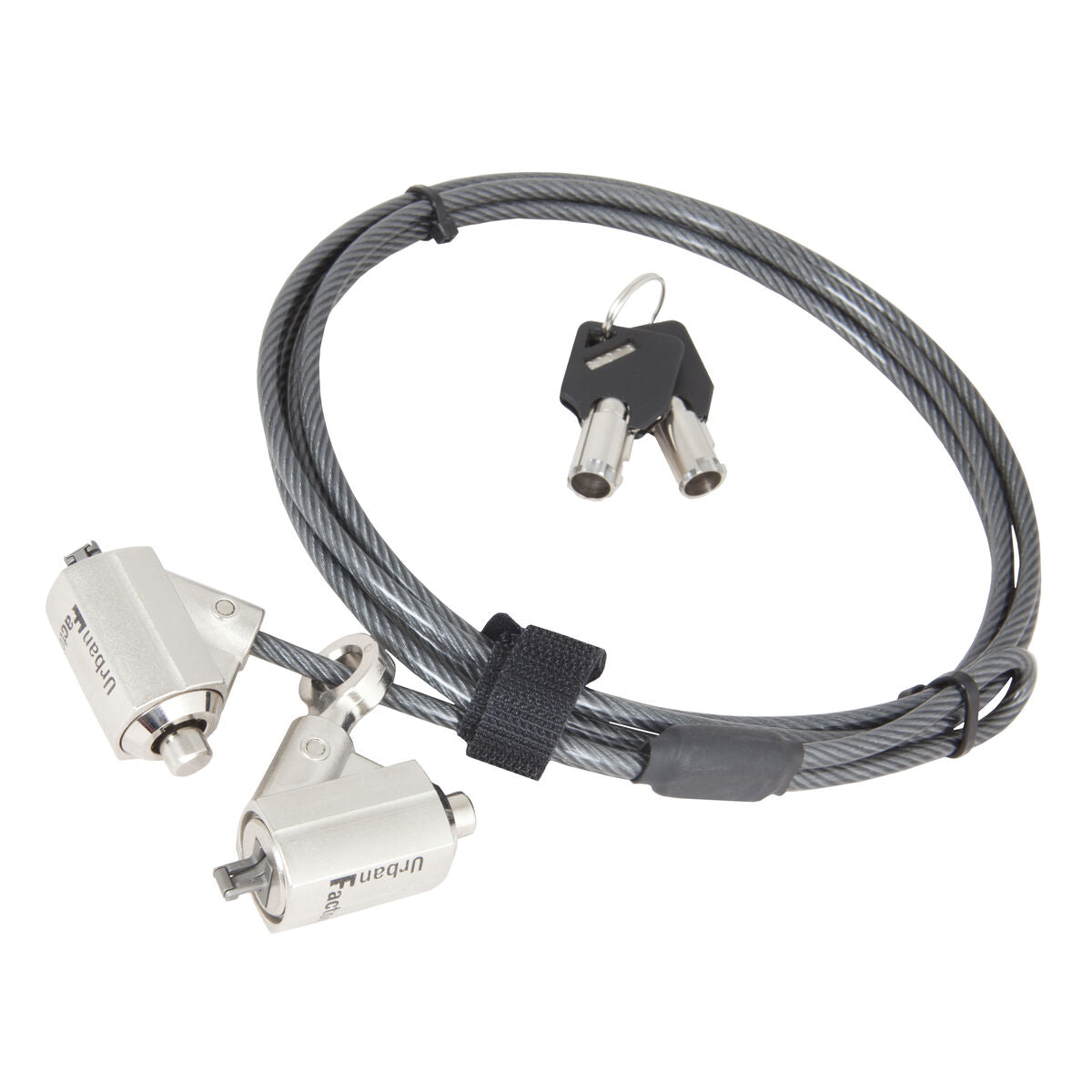 URBAN FACTORY Cable Security Anti Vol - 2 Verrous