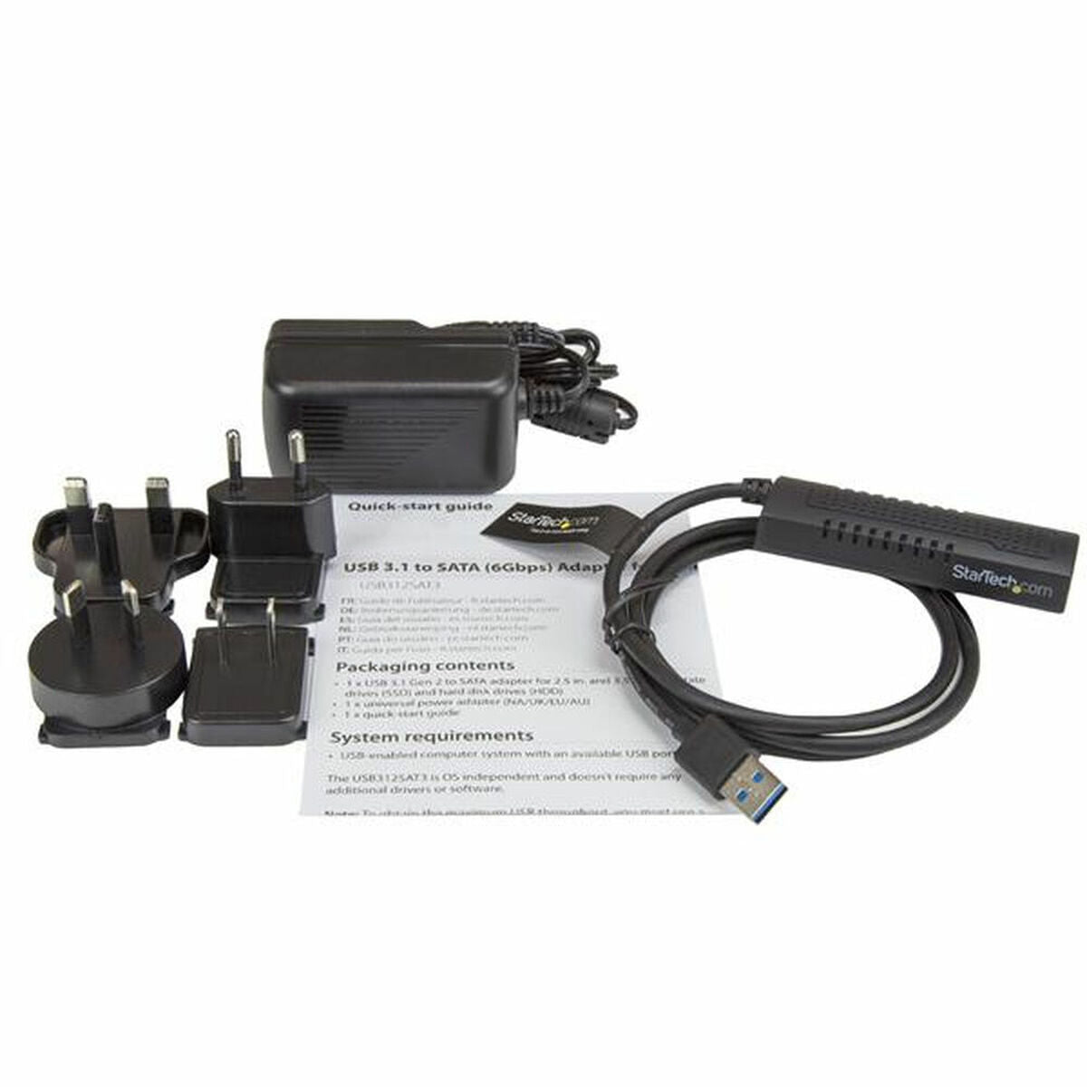 USB 3.1 Adapter Cable for 2.5" 3.5" SATA