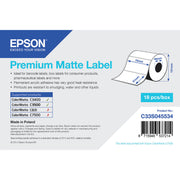 Epson Premium Matte Label Blanc