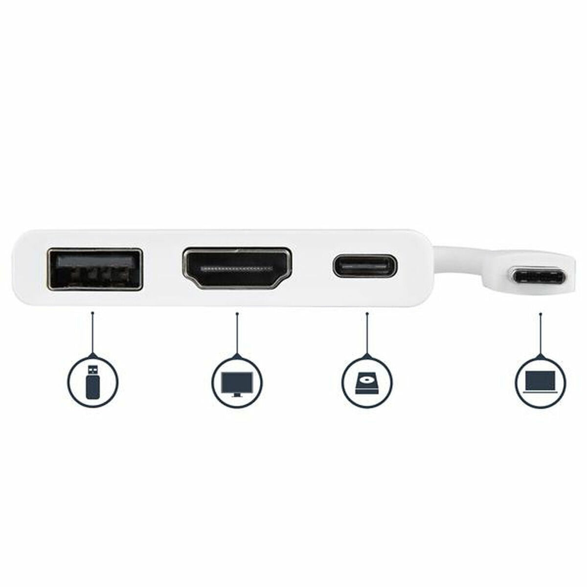USB-C to HDMI Adapter - 4K HDMI - PD