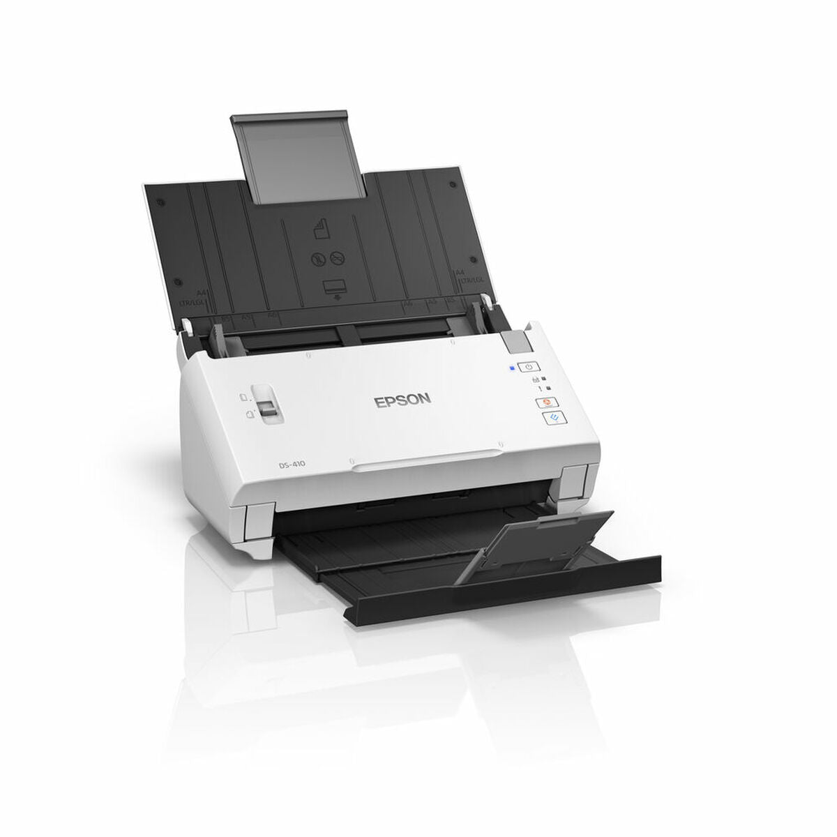 EPSON WorkForce DS-410 Document scanner Contact Image Sensor CIS Duplex A4 600x600dpi 26ppm ADF 50sheets 3000scans/d USB 2.0
