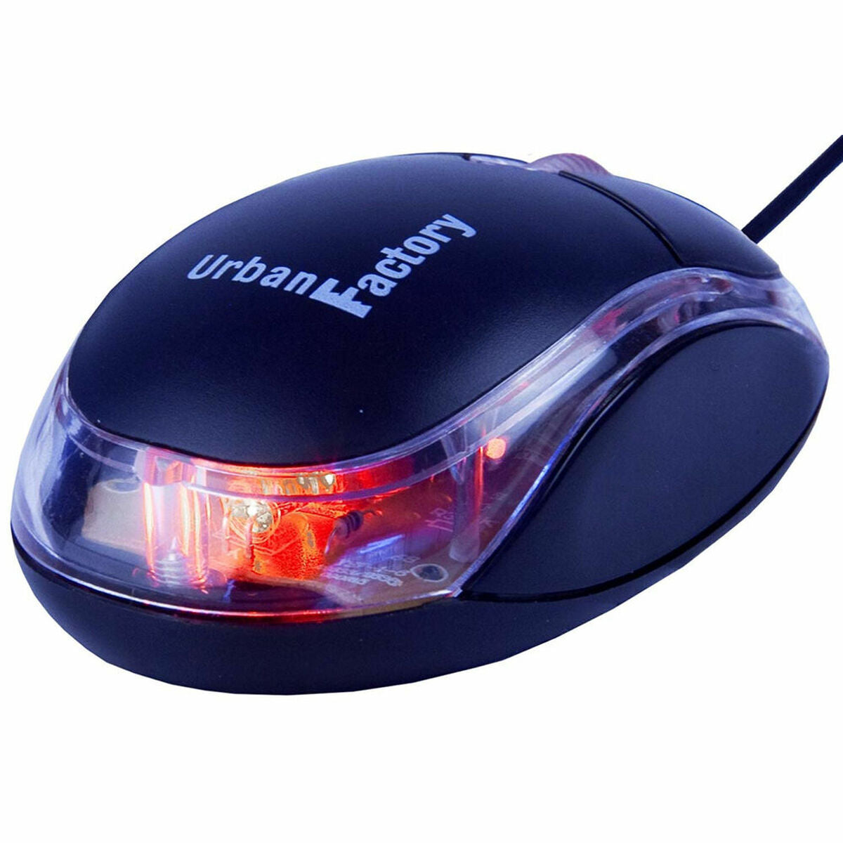URBAN FACTORY mini souris filaire optique filaire sur port USB