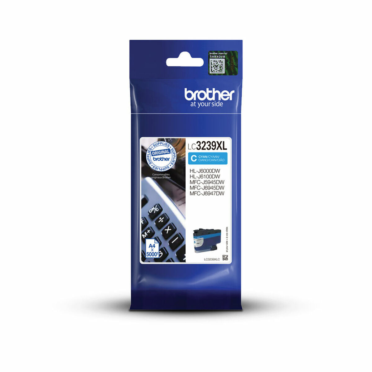 BROTHER LC-3239XLC Cyan Ink 5000 pages