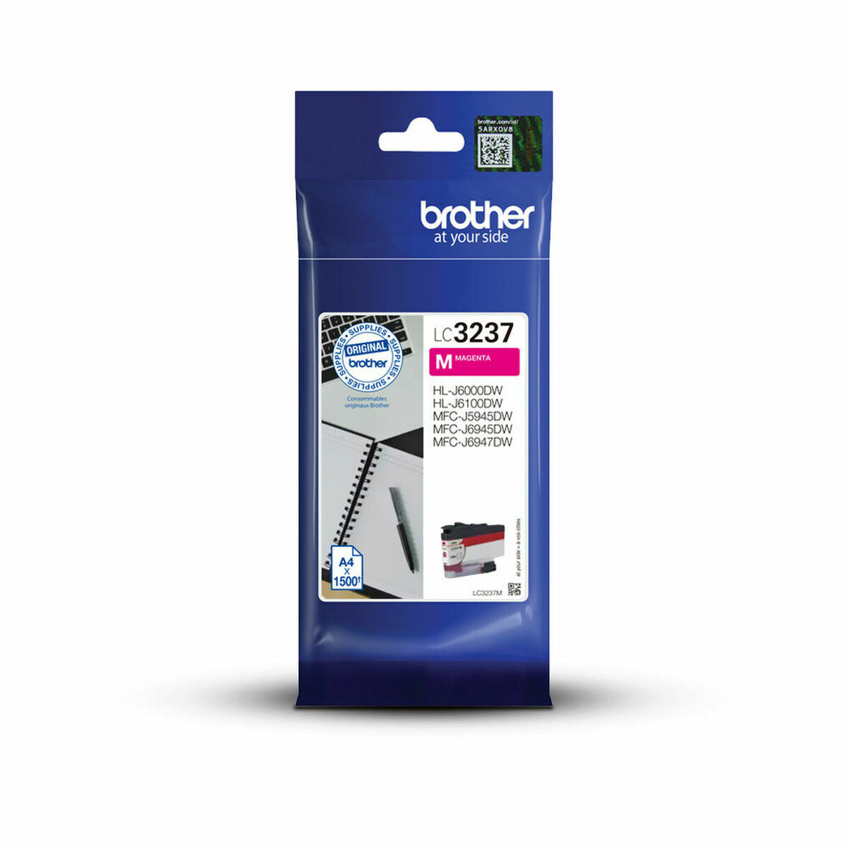 BROTHER LC-3237M Magenta Ink 1500 pages