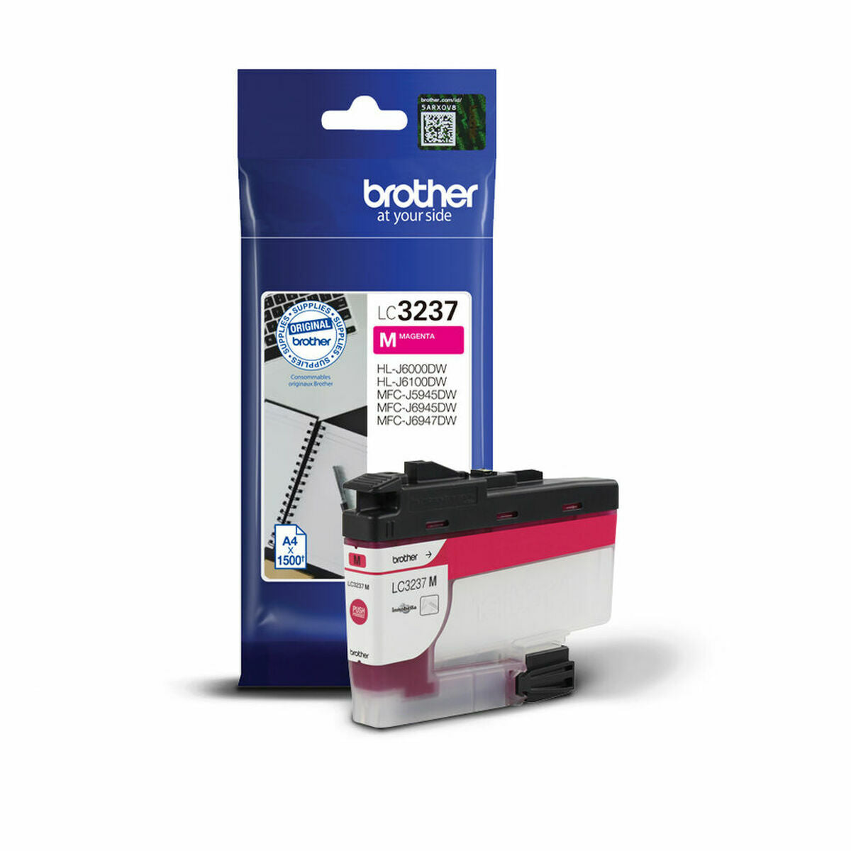 BROTHER LC-3237M Magenta Ink 1500 pages