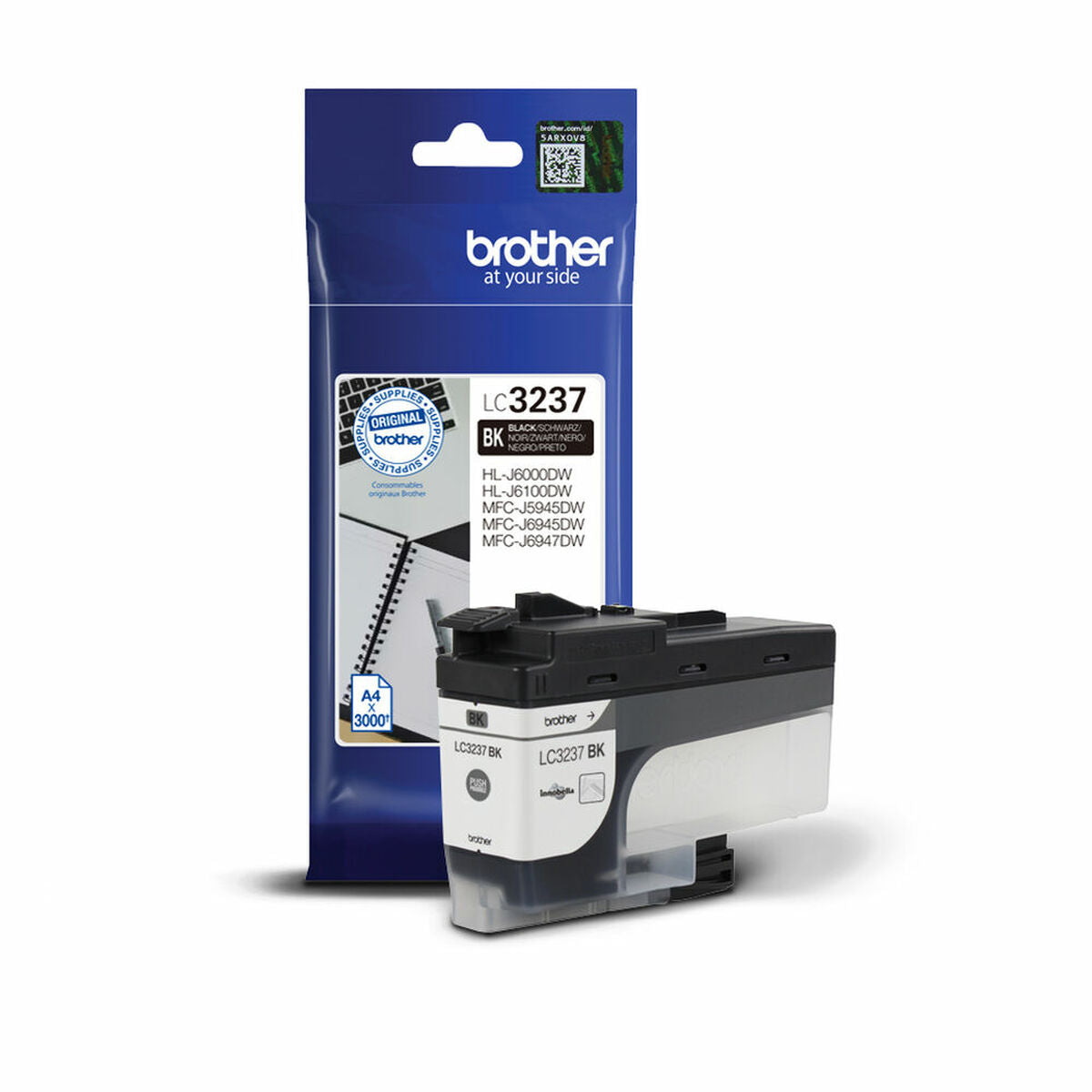 BROTHER LC-3237BK Black Ink 3000 pages