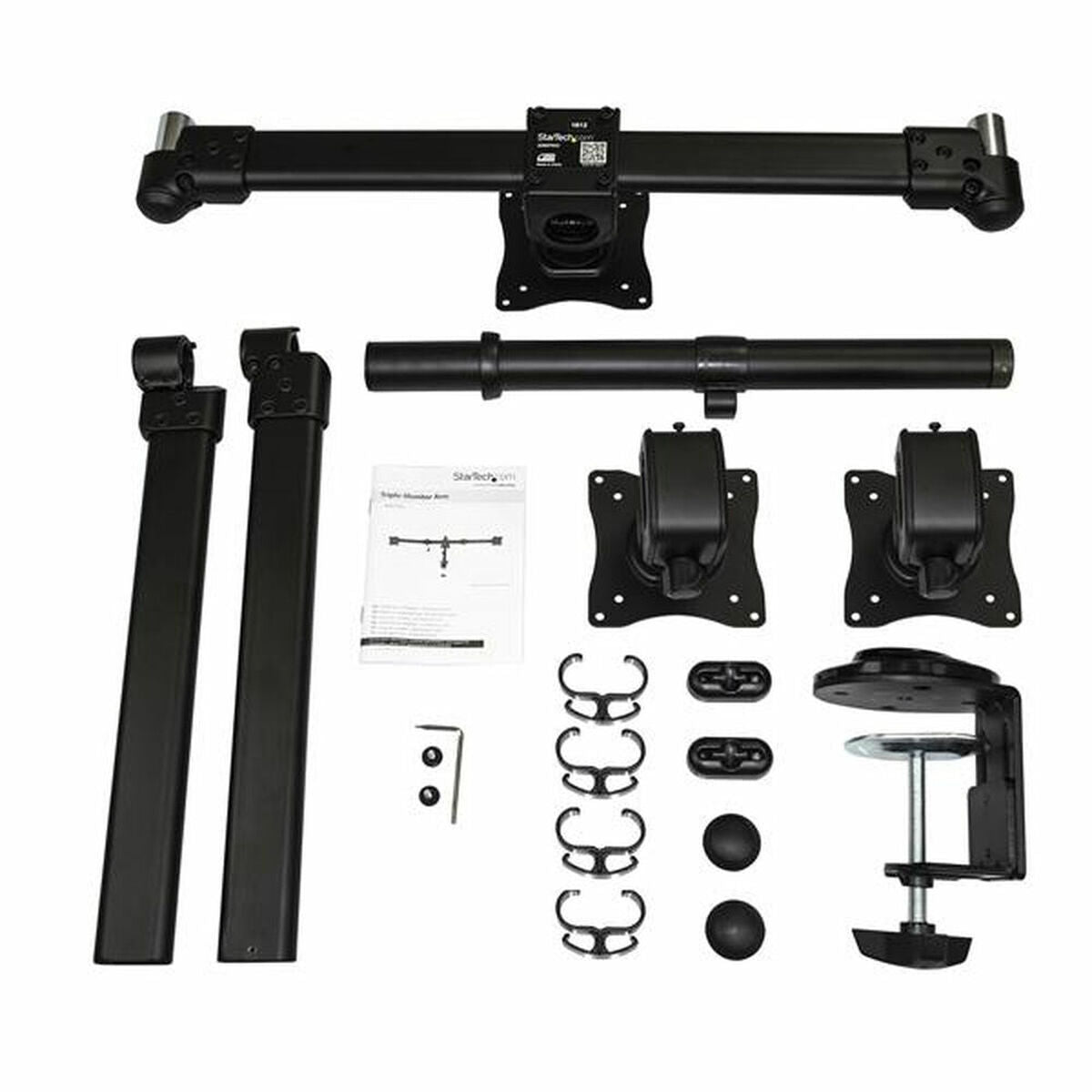 Monitor Arm - Triple - Deskmount - Steel