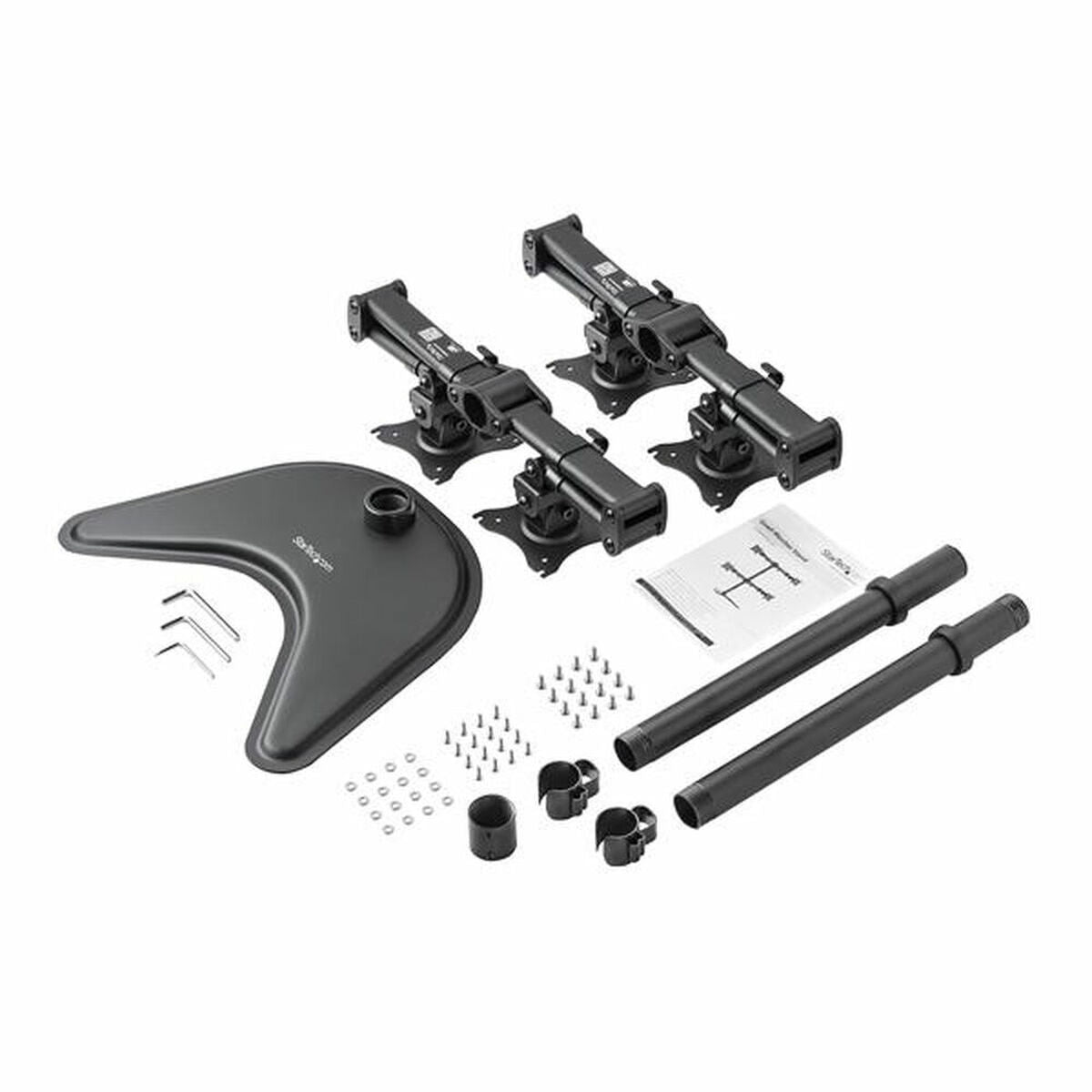 Monitor Stand - Quad - Desktop - Steel