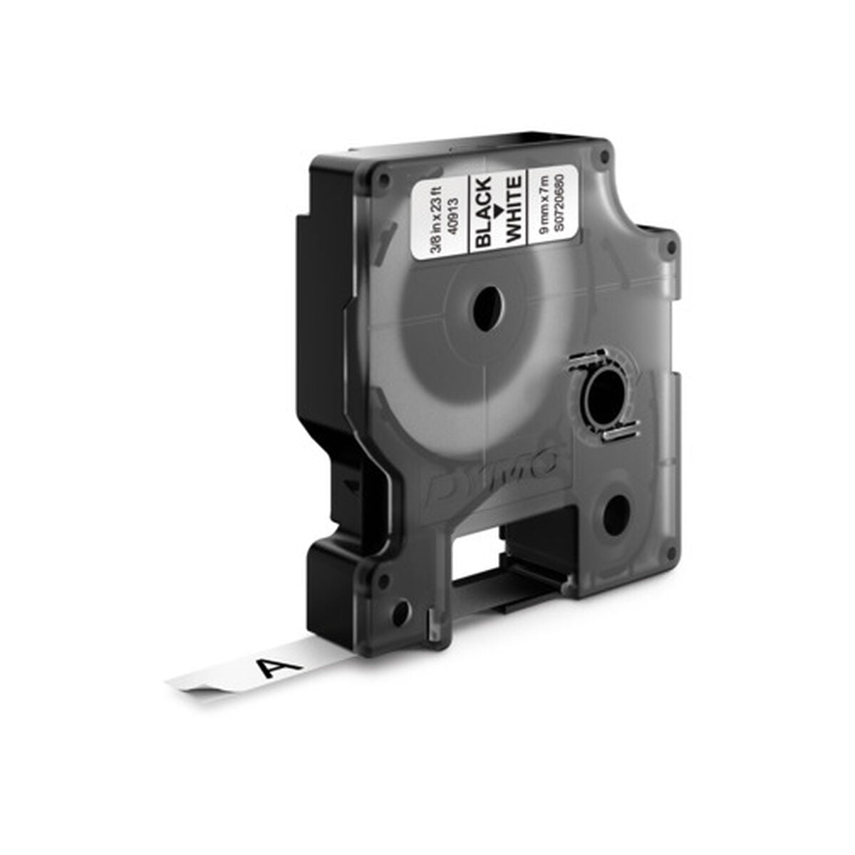 DYMO Ruban D1 noir sur blanc, 19 x 7 mm, pack éco 8 + 2