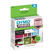 DYMO Etiquette LabelWriter durable blanche, 25 x 54 mm, 160