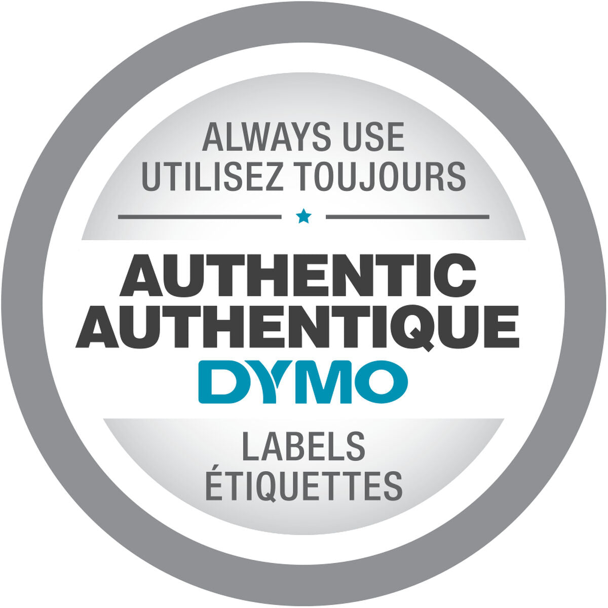 DYMO Etiquettes noir sur blanc 59x102m, 300 pcs pour LW450/5