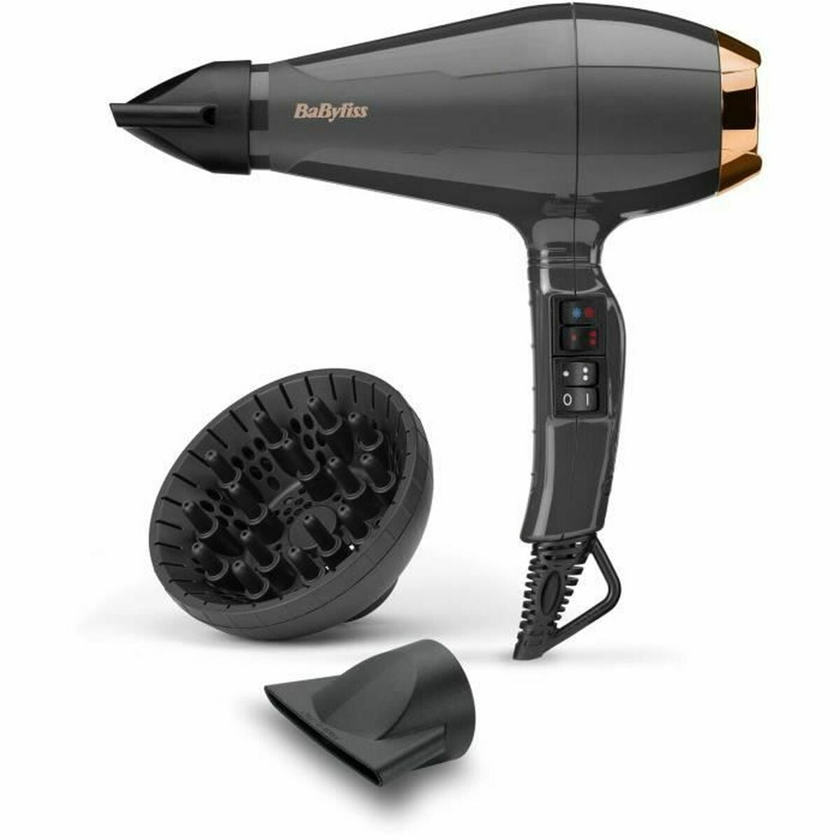BaByliss 6719DE Ionic-Haartrockner Italian Air Pro 2200 2200 W
