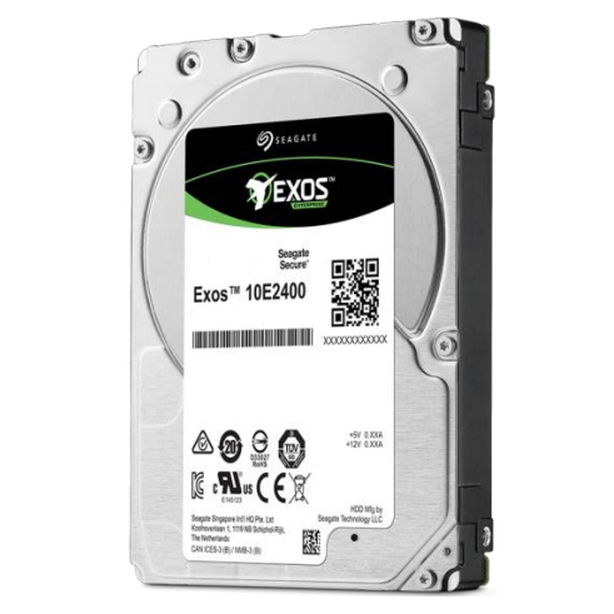SEAGATE EXOS 10E2400 Ent.Perf. 10K 1.8TB w/Enhanced Cache HDD 512e/4Kn FastFormat 10000rpm 256MB cache SAS 12Gb/s 6,4cm 2,5inch BLK