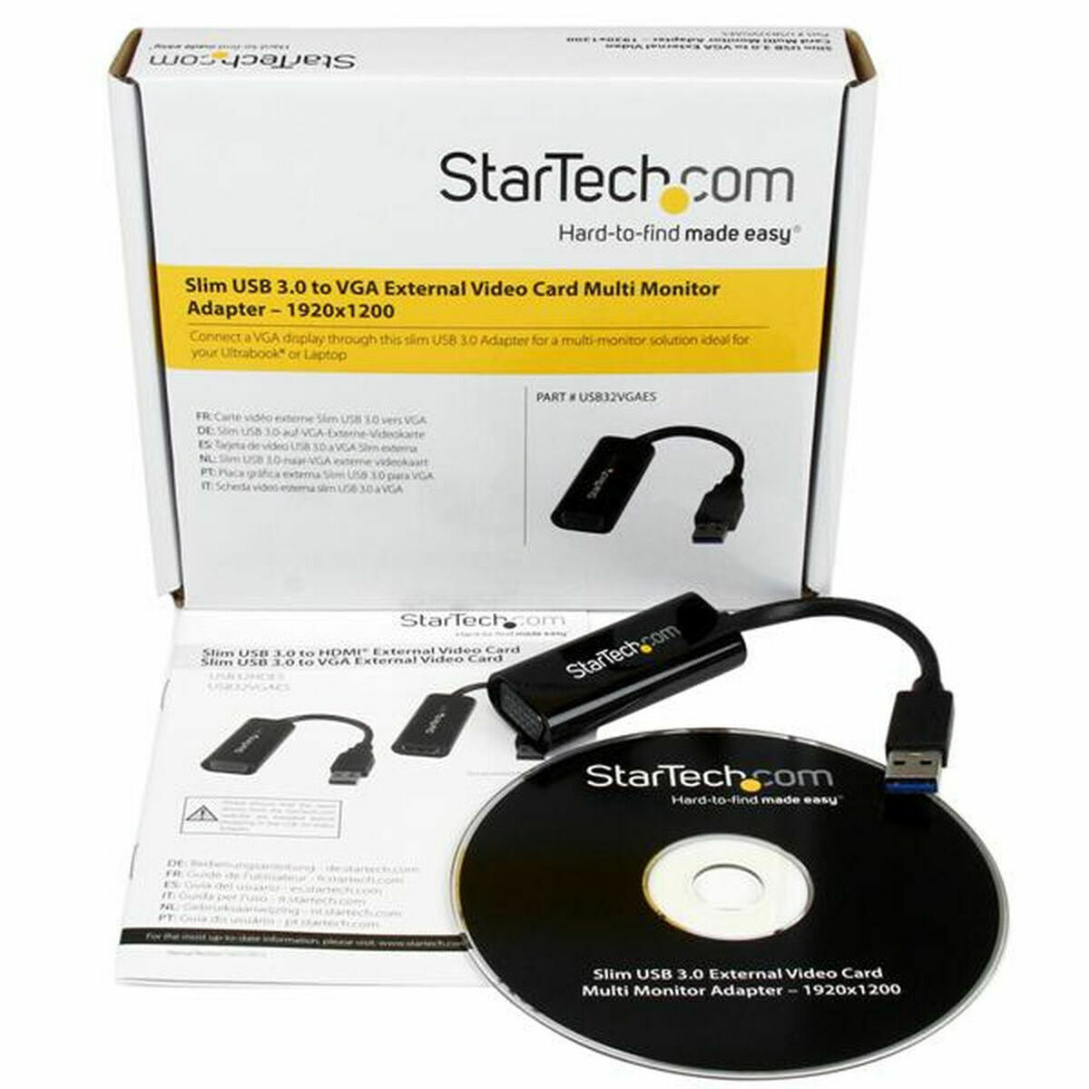 Slim USB 3.0 to VGA External Video Card