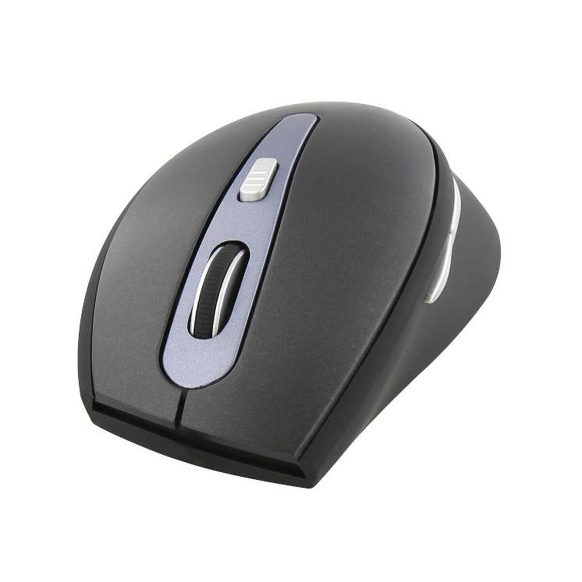 TNB Office Wireless Mouse Black Ultra Comfortable Curved Shape Allowing To Perfectly Fit The Shape Of The Hand Pleasant Grip