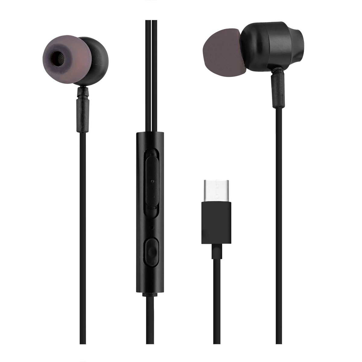 TNB C-BUDS - In ear digital Type C earphones - black