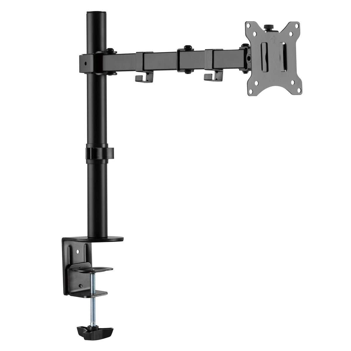 TNB ERGO Line Single Height Adjustable Monitor Stand Screen Pole With Simple Articulation And Height Adjustment