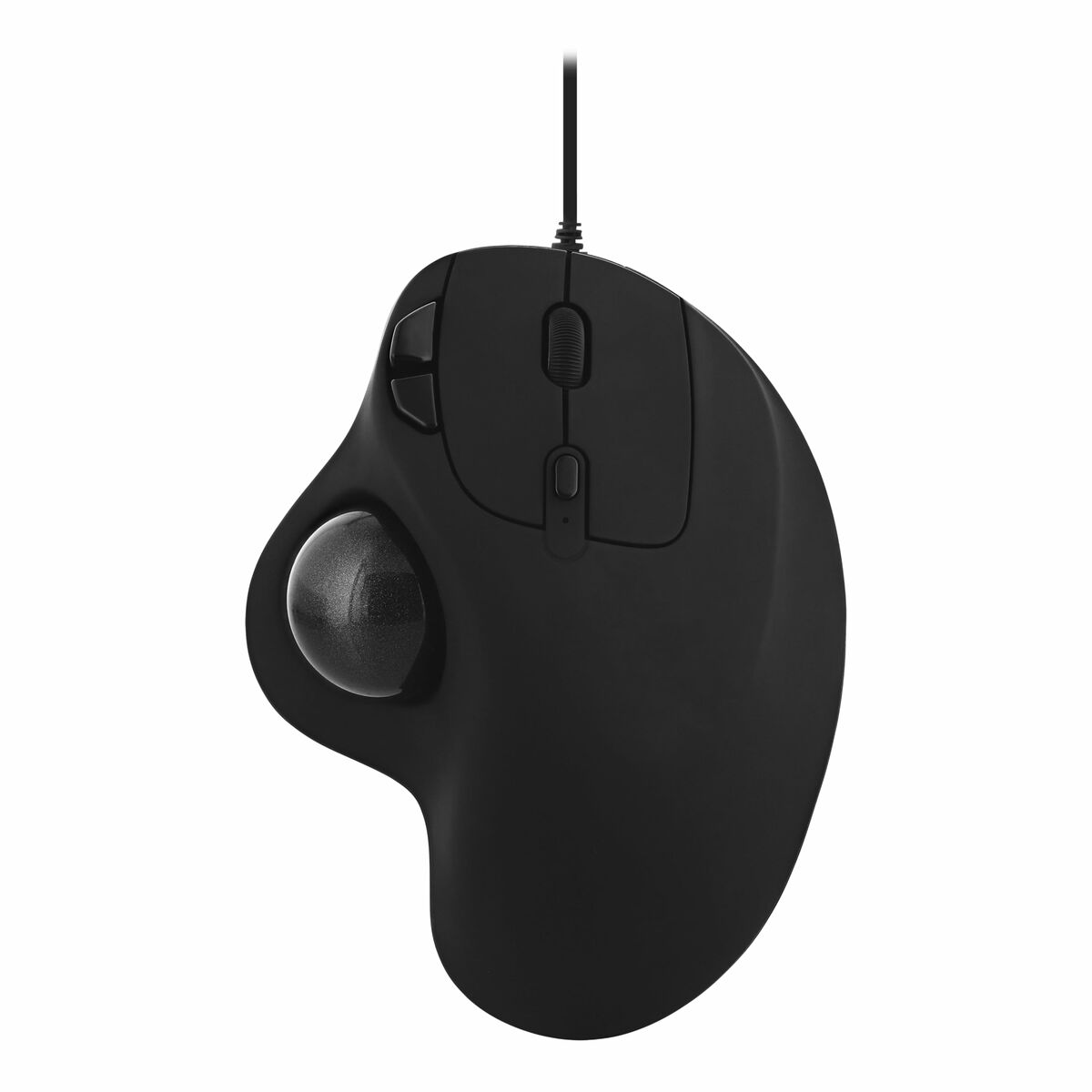 TNB ERGO - Souris ergonomique trackball filaire USB-A + USB-C - noir