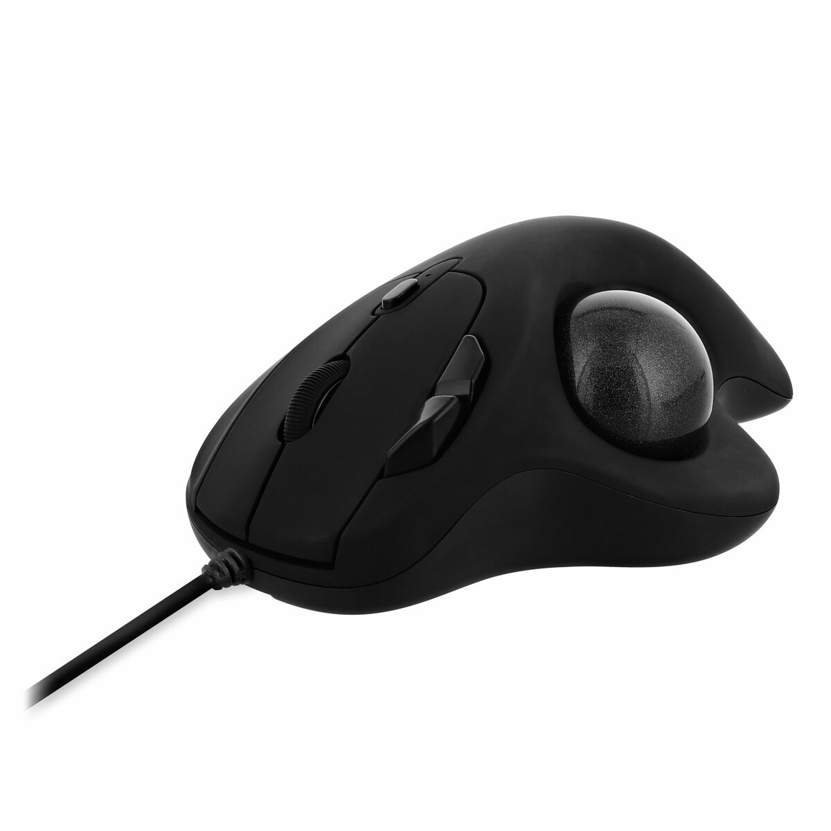 TNB ERGO - Souris ergonomique trackball filaire USB-A + USB-C - noir