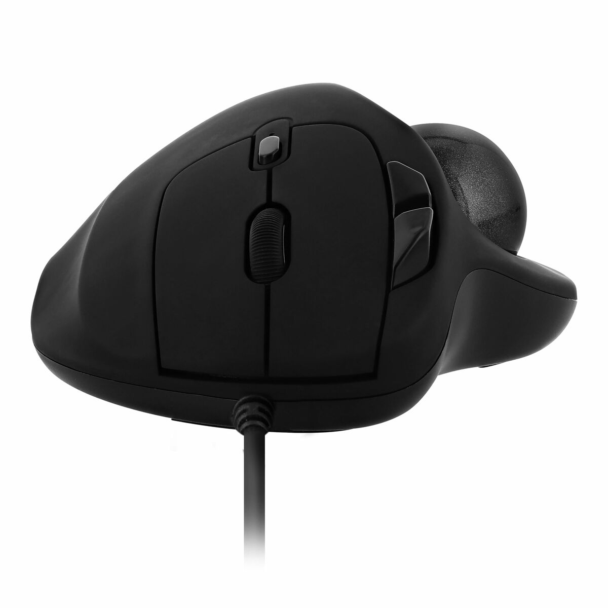 TNB ERGO - Souris ergonomique trackball filaire USB-A + USB-C - noir