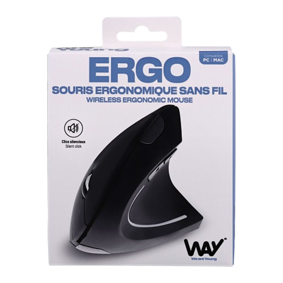 TNB WAY Ergonomic vertical wireless mouse