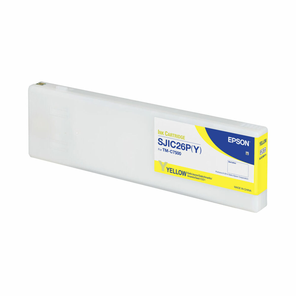 SJIC26P Y : Ink cartridge for ColorWorks