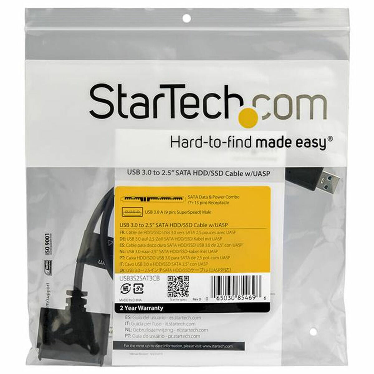 USB 3.0 to 2.5 SATA HDD Adapter Cable