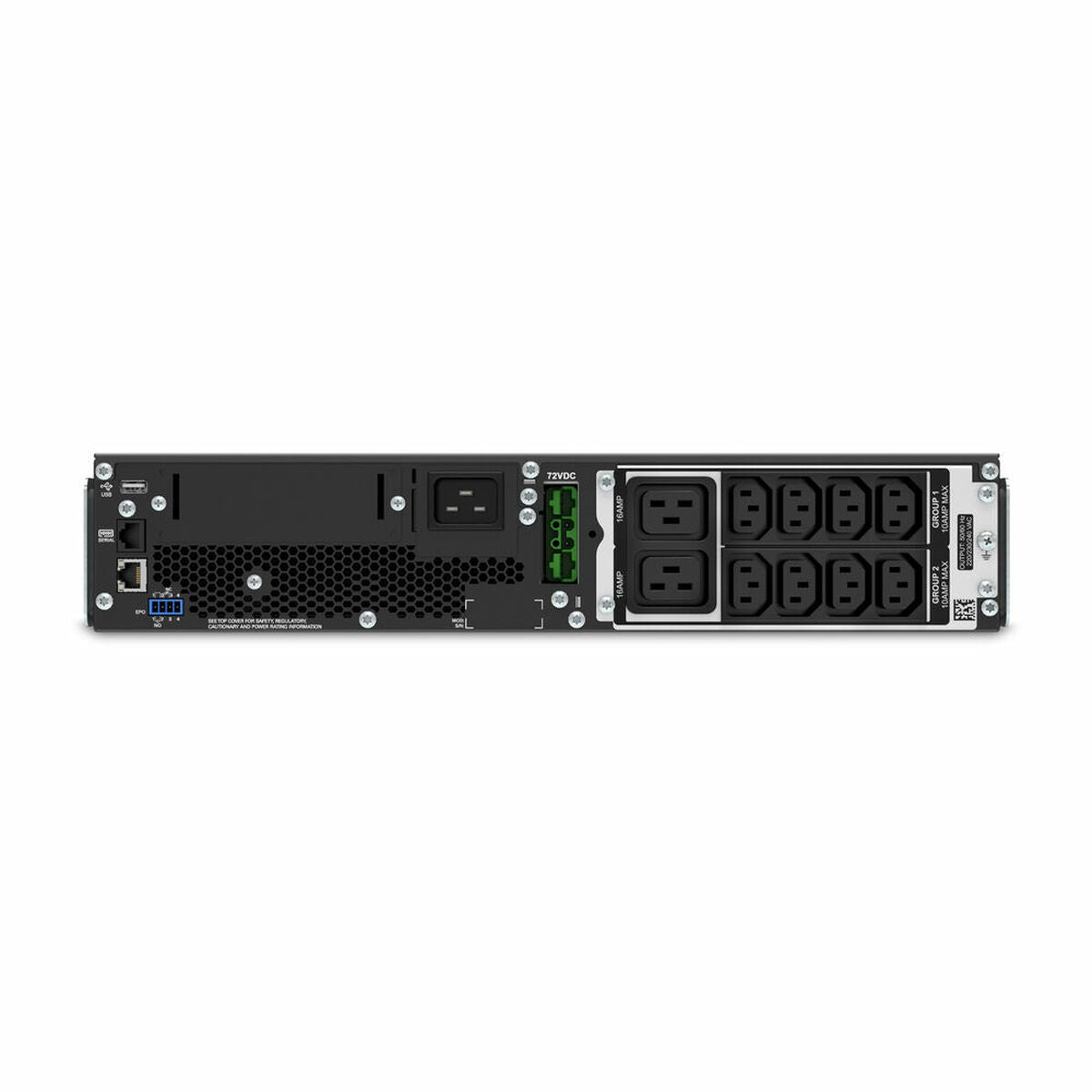 APC Smart-UPS SRT 2200VA RM UPS Rack AC 220/230/240V 1980Watt 2200VA lead acid RS-232 USB output connectors 10 2U BK