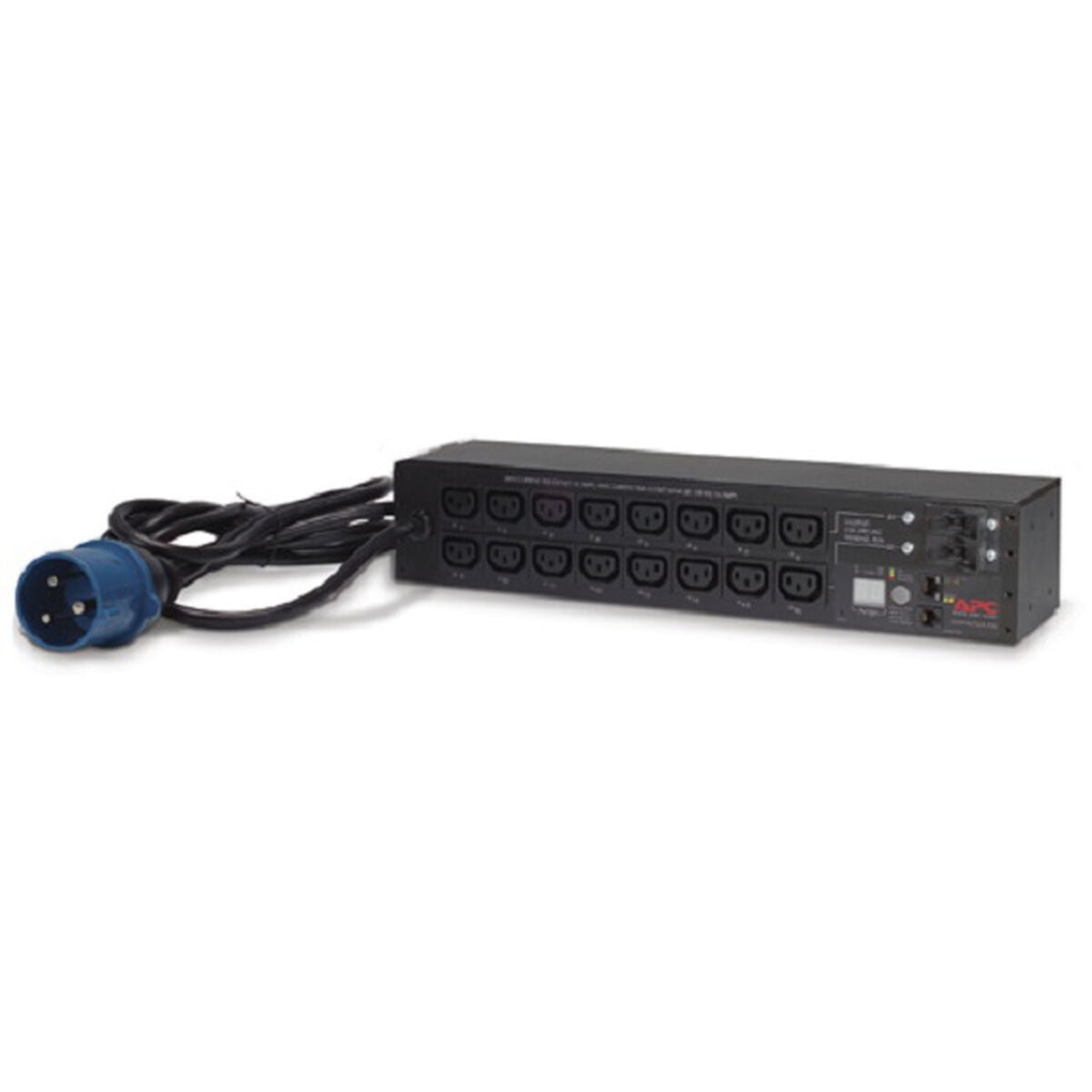 APC Switched Rack PDU AP7922B Rack AC 230V Ethernet 10/100 input IEC 60309 32A oc 16 power IEC 60320 C13 2U 3.66m cord