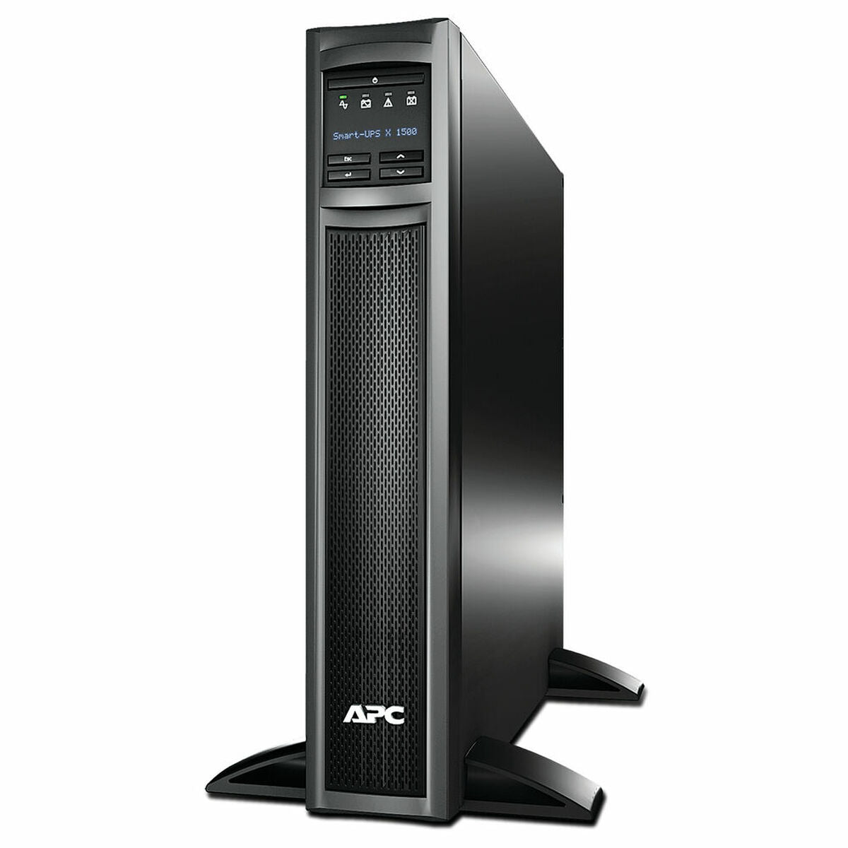 APC Smart-UPS X 1500 Rack/Tower LCD UPS rack-mountable AC 230V 1200Watt 1500VA RS-232 USB output connectors 8 2U Black