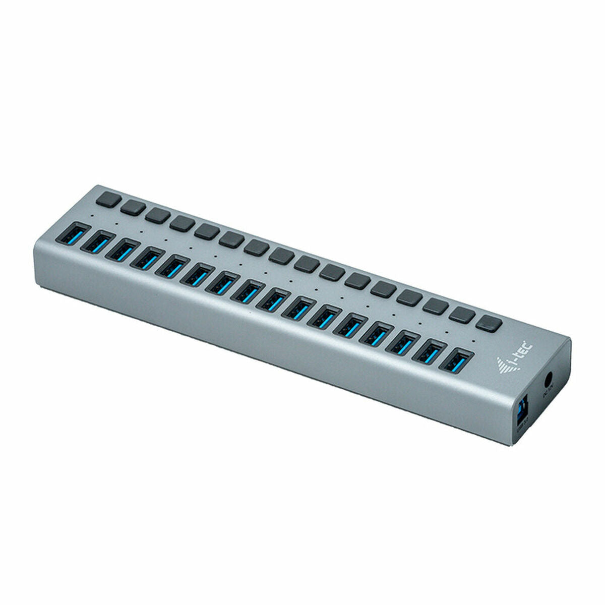 I-TEC USB 3.0 Charging HUB 16port port with external adapter 90W 16xUSB chargingport for Tablets Notebooks Ultrabooks PC