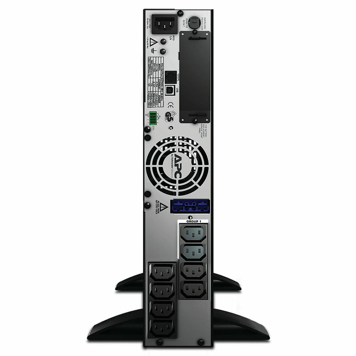 APC Smart-UPS X 750 Rack/Tower LCD UPS rack-mountable AC 230V 600Watt 750VA output connectors 8 2U Black