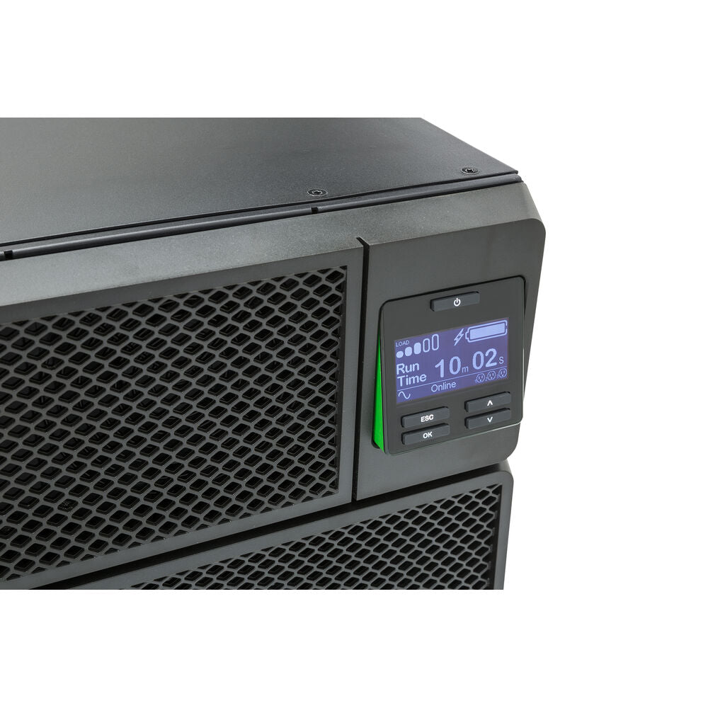 APC Smart-UPS SRT 6000VA RM UPS rack-mountable AC 230V 6000Watt 6000VA Ethernet 10/100 USB output connectors 13 4U Black