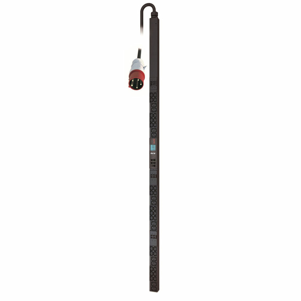 APC Metered Rack PDU Rack AC 400V 3-phase Ethernet RS-232 USB input IEC 60309 32A output connectors 42 0U Black