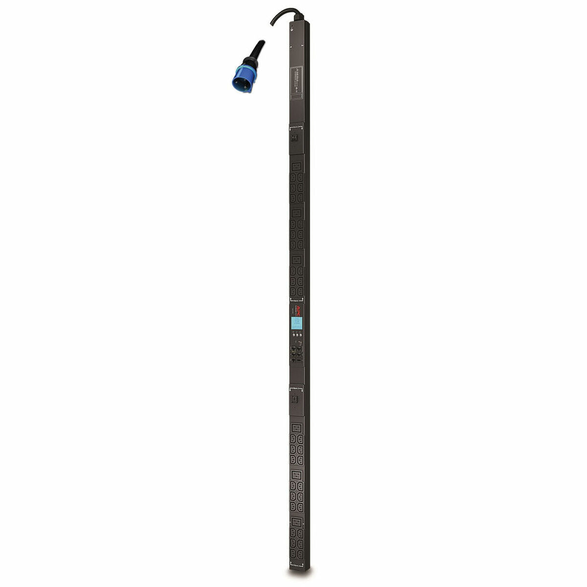 APC Metered Rack PDU ZeroU 2G Rack AC 200/208/230V input IEC 60309 32A oc 42 power IEC 60320 C13 IEC 60320 C19 0U BK