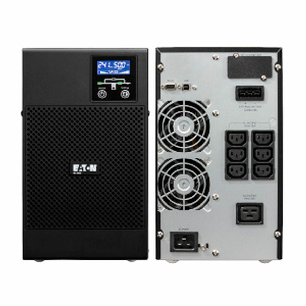 Eaton 9E3000I alimentation d'énergie non interruptible Double-conversion (en ligne) 3000 VA 2400 W 7 sortie(s) CA