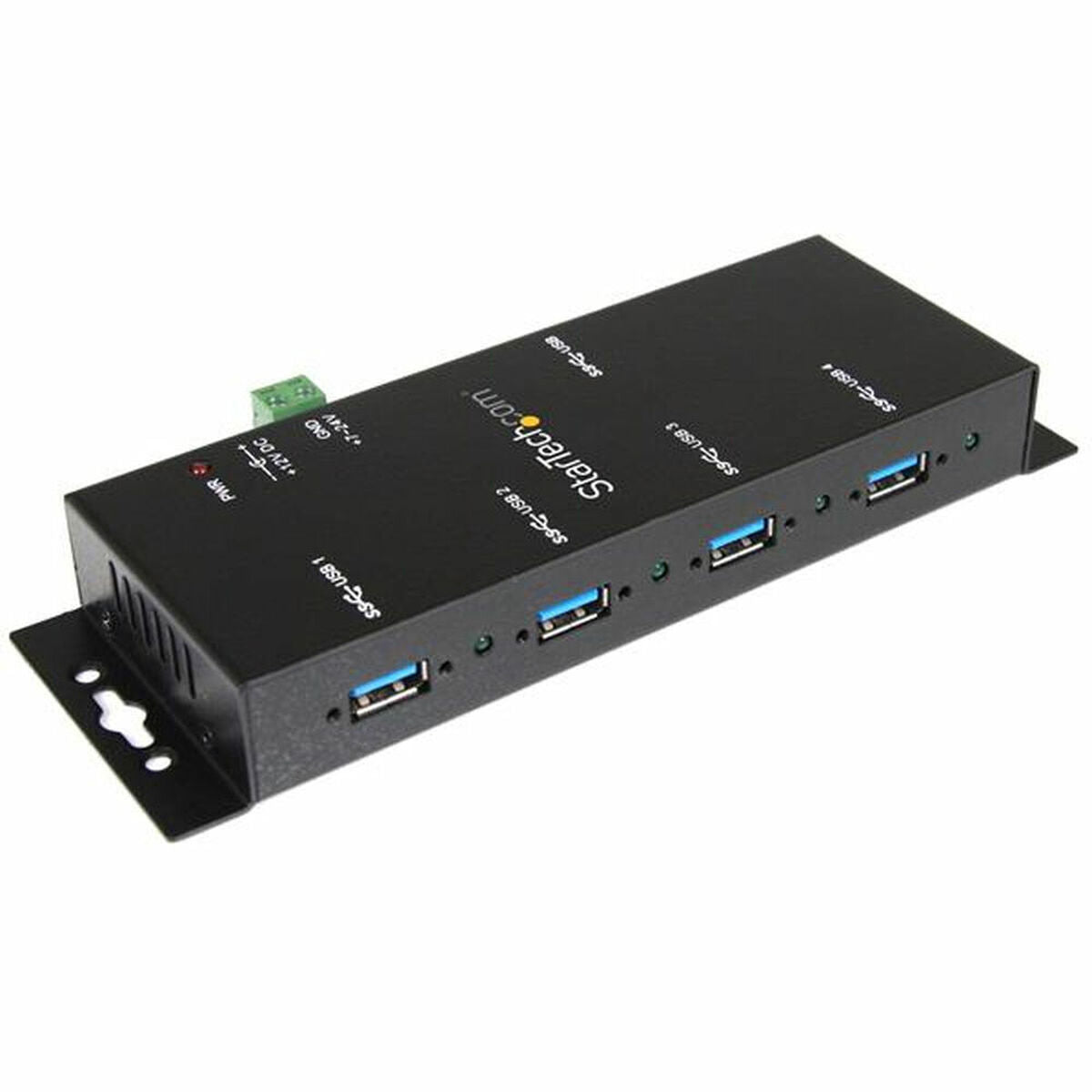 Mountable 4 Port Rugged USB 3.0 Hub