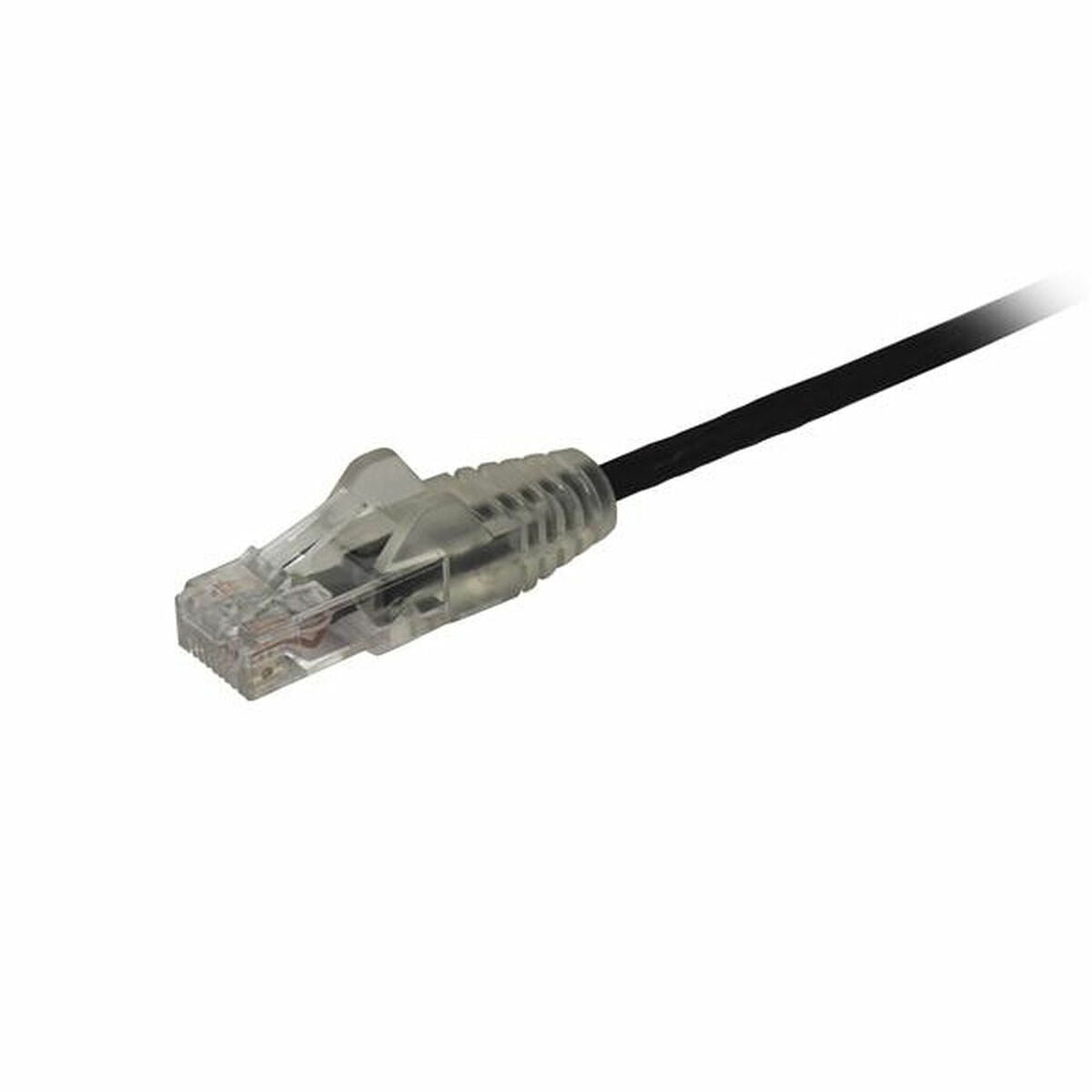 Cable - Black Slim CAT6 Patch Cord 1m