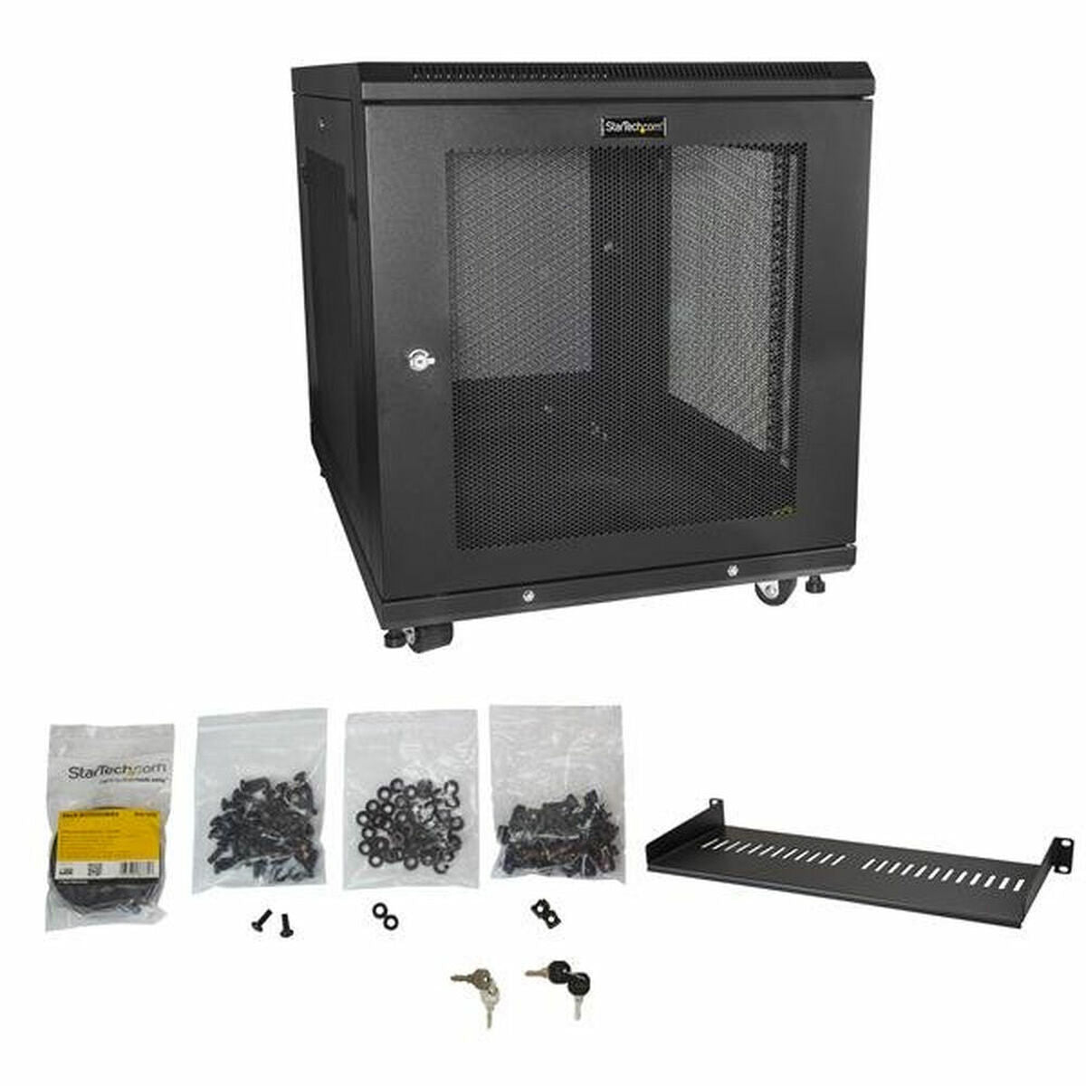 Server Rack Cabinet - 31in Deep - 12U