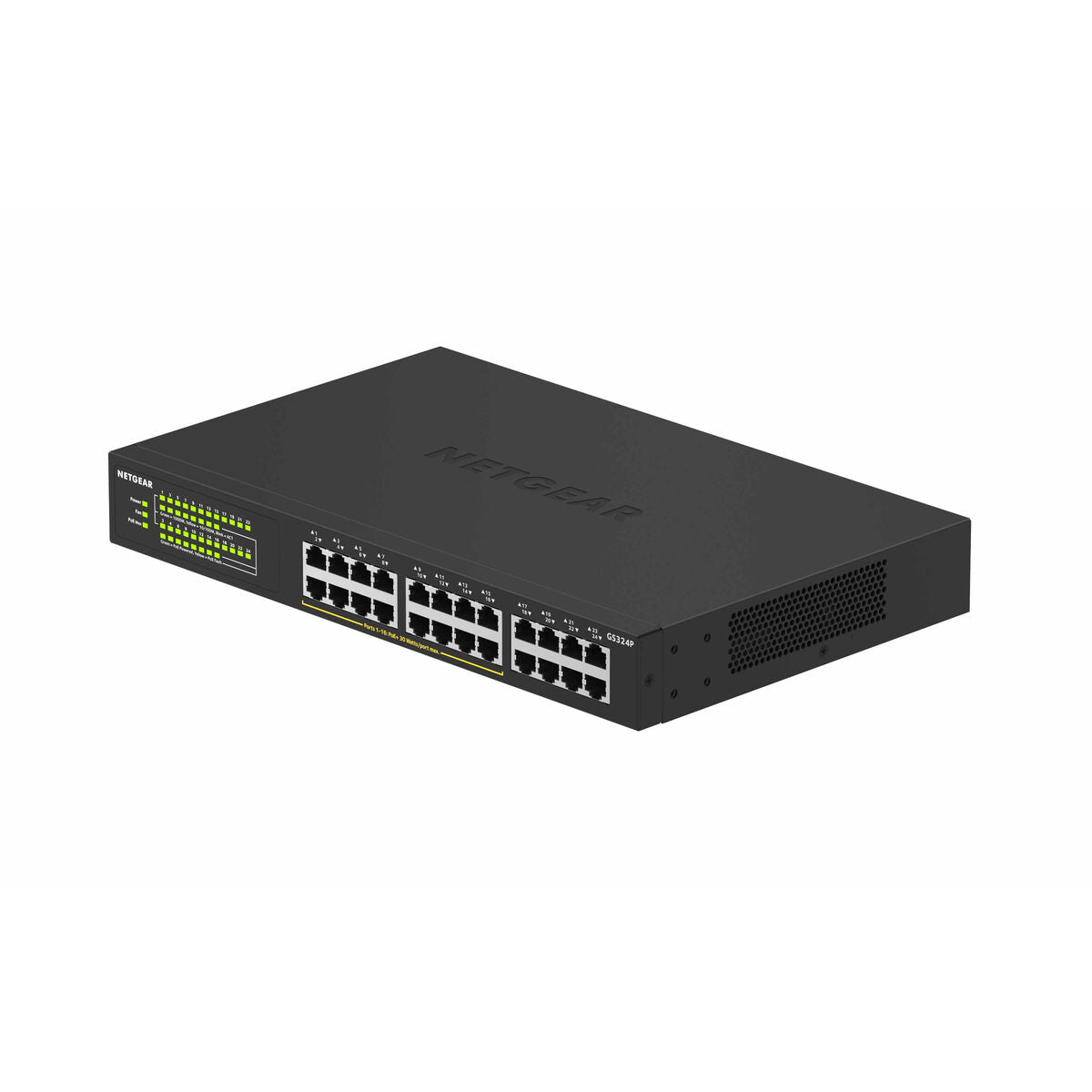 24-Port Gigabit Ethern Unmngd PoE+Swtch