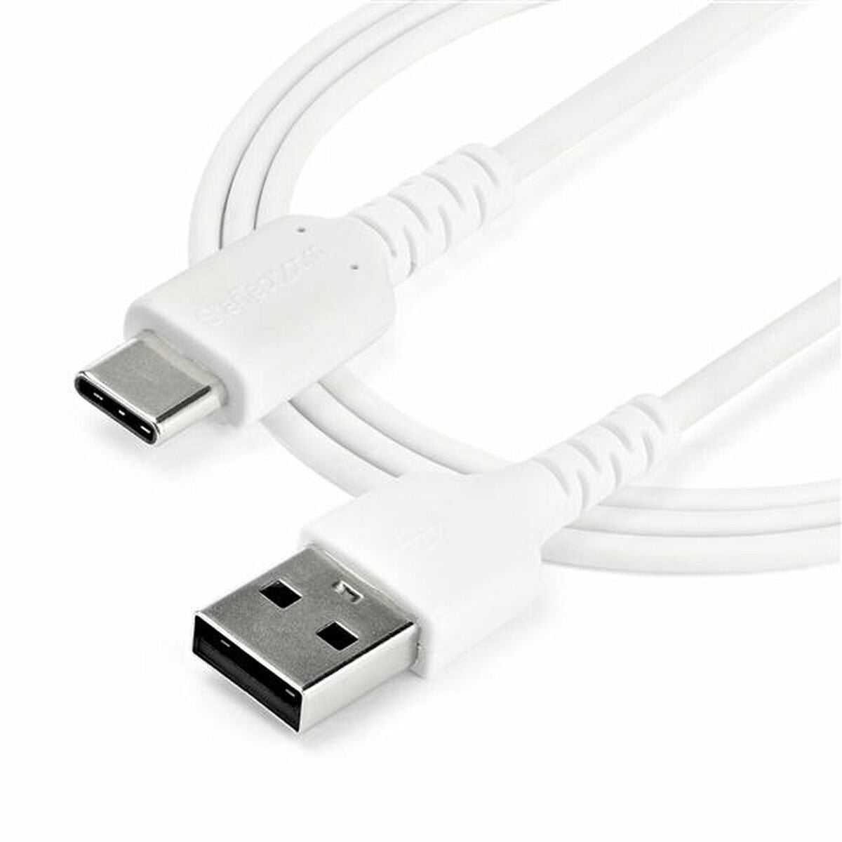Cable White USB 2.0 to USB C Cable 2m